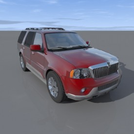 Lincoln Navigator 3D Object | FREE Artlantis Objects Download